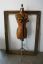 Busto sartoriale regolabile in legno